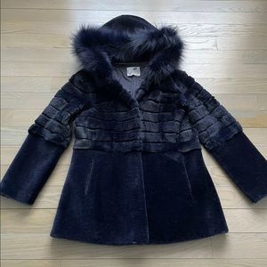 Blue Duck Rabbit, Lamb, & Fox Fur Parka